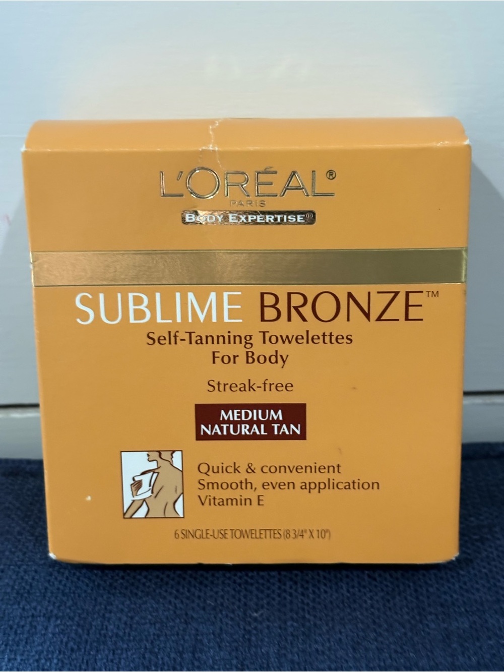 L'Oreal Sublime Bronze Self-Tanning Towelettes - Orange
